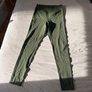 Girlfriend Collective Forest Green Leggings